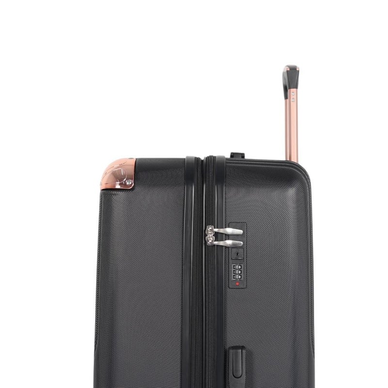 أفياتور طقم حقائب سفر دبش  فاخر: خيار مثالي للعرائس والمسافرين المتميزين مكون من 6 قطع ويشمل حقيبتين يد - كفرات دبل ومرنة - قفل رقمي ثابت ضد السرقة - Image 4